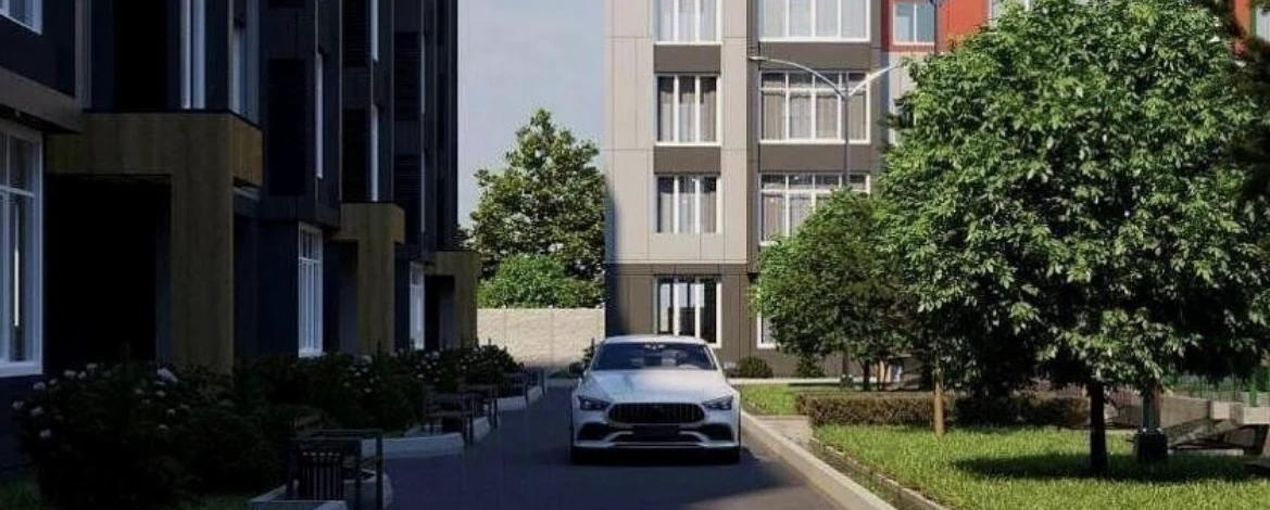 2-комнатная квартира · 69.7 м² · 1 этаж, Пушкина 157 — ЖК «Жана Жай»