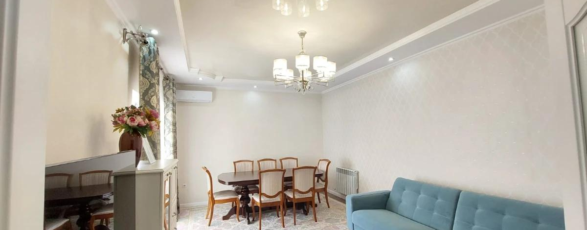 3-комнатная квартира · 88.8 м² · 10/10 этаж, Кенесары хана — Выше президентского парка