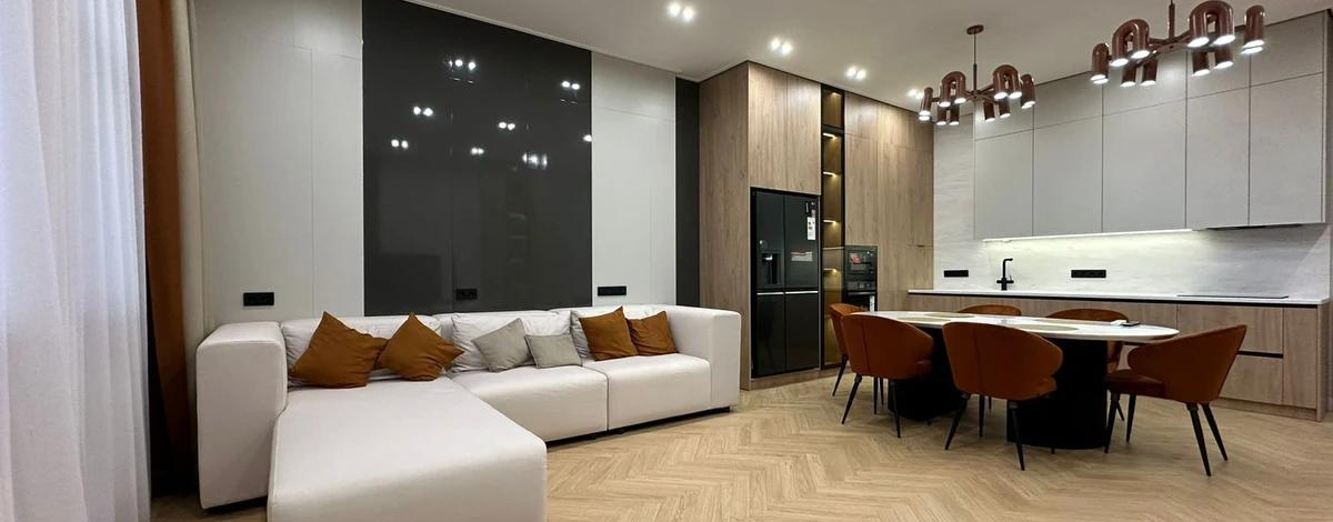 4-комнатная квартира · 155 м² · 2/6 этаж, Мкр «Мирас» — Presidents park