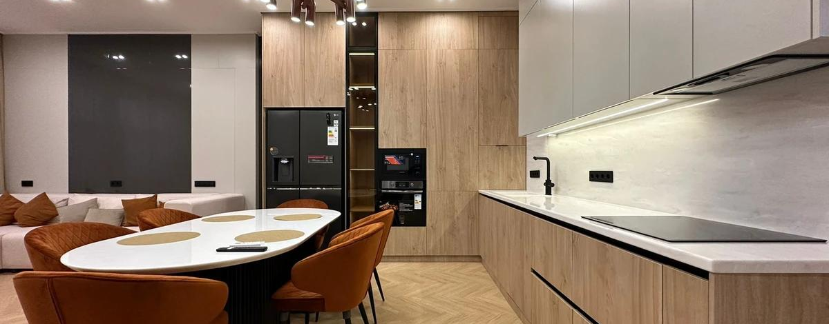 4-комнатная квартира · 155 м² · 2/6 этаж, Мкр «Мирас» — Presidents park