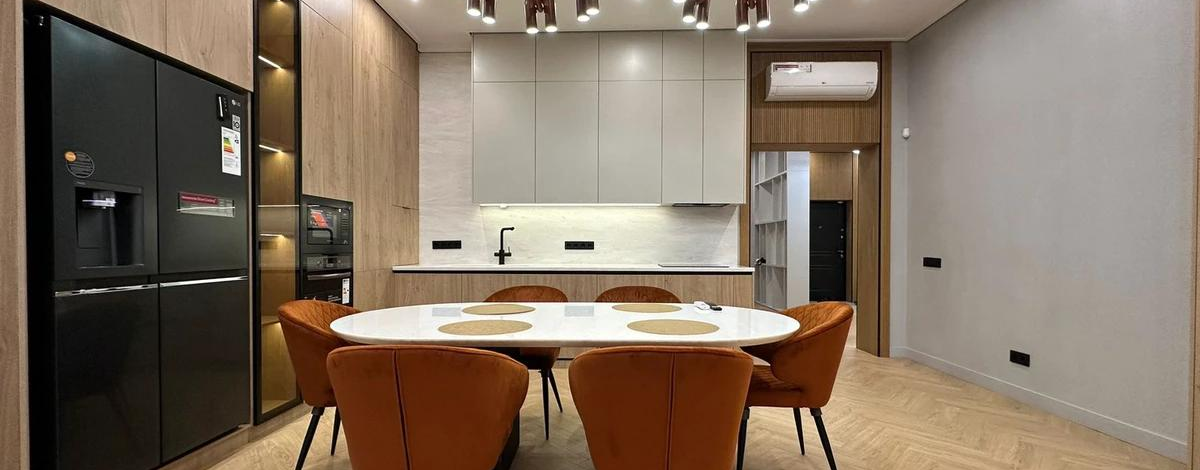 4-комнатная квартира · 155 м² · 2/6 этаж, Мкр «Мирас» — Presidents park