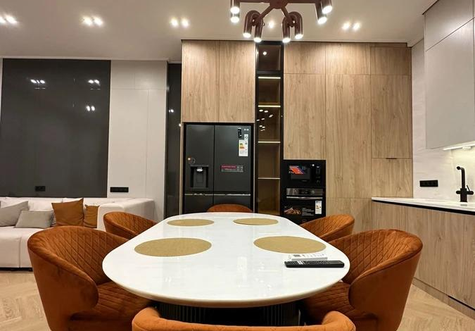 4-комнатная квартира · 155 м² · 2/6 этаж, Мкр «Мирас» — Presidents park