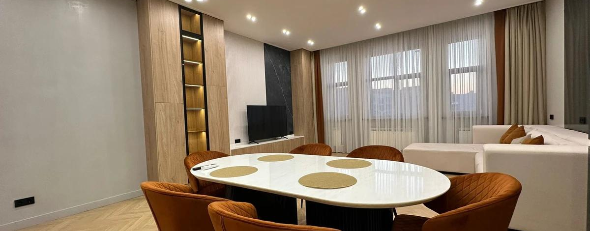 4-комнатная квартира · 155 м² · 2/6 этаж, Мкр «Мирас» — Presidents park