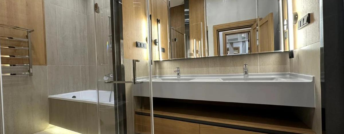 4-комнатная квартира · 155 м² · 2/6 этаж, Мкр «Мирас» — Presidents park