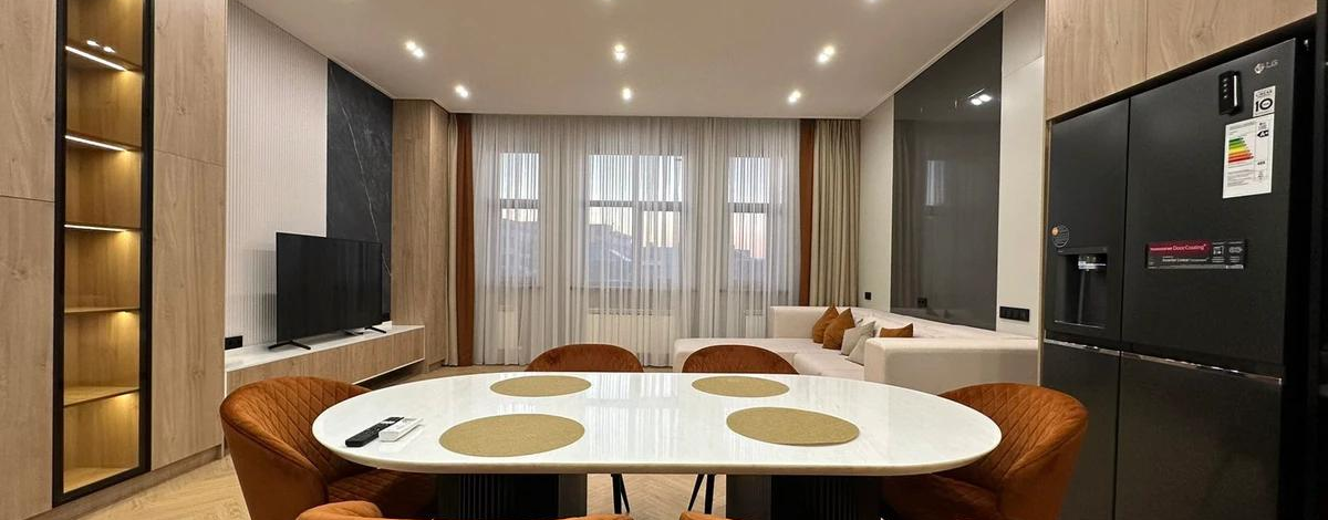 4-комнатная квартира · 155 м² · 2/6 этаж, Мкр «Мирас» — Presidents park