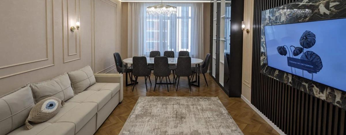 4-комнатная квартира, 125 м², 4/12 этаж, мкр Комсомольский, Керей и Жанибек хандар 44/1