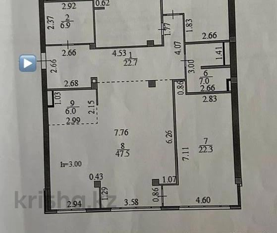 4-комнатная квартира, 176.1 м², 3/6 этаж, Кыз Жибек 38