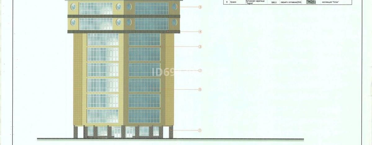 2-комнатная квартира, 55.44 м², 3/8 этаж, Дукенулы 4