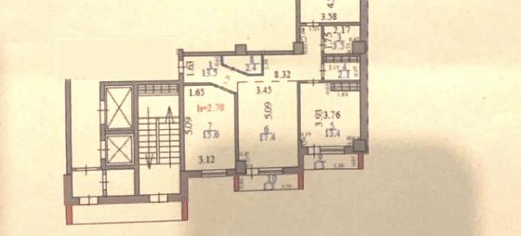 6-комнатная квартира · 150 м² · 5/16 этаж, мкр Юго-Восток, Шахтеров 52 — Шахтеров