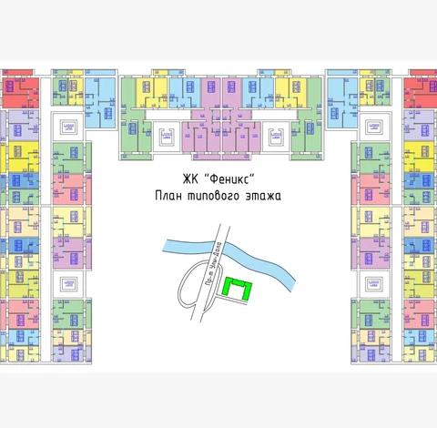 2-комнатная квартира, 39 м², 4/9 этаж, Е-810 2/21