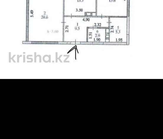 2-комнатная квартира, 67.5 м², 3/14 этаж, Кайыма Мухамедханова 6А