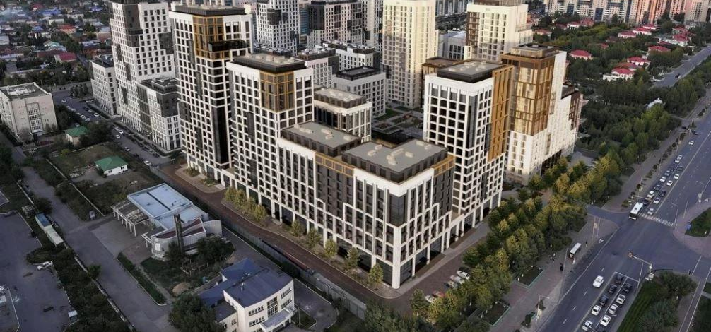 4-комнатная квартира, 213 м², 19/21 этаж, Динмухамед Конаев 3