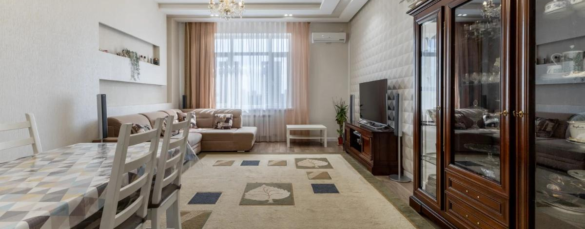 3-комнатная квартира, 125 м², 9/13 этаж, Керей и Жанибек хандар