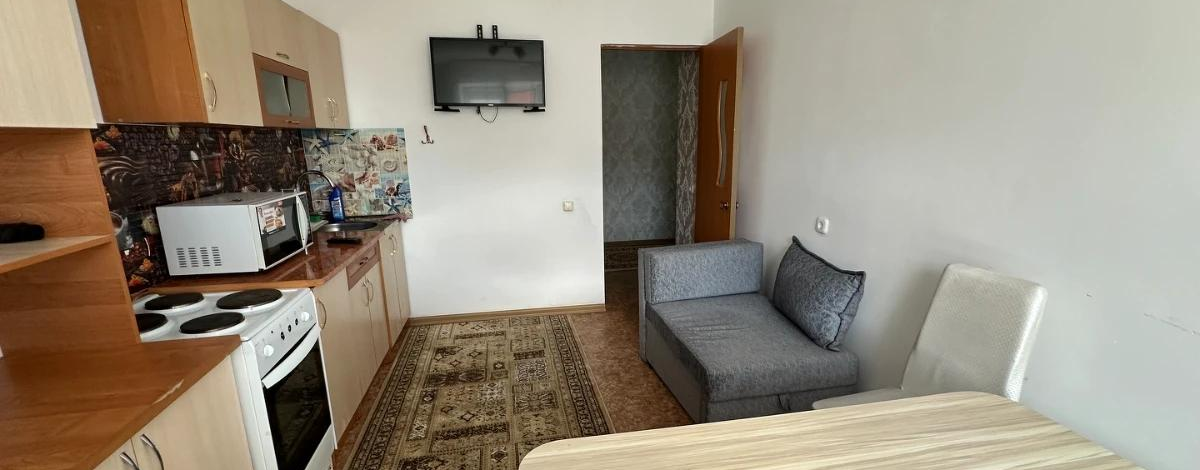 1-комнатная квартира, 38 м², 7/9 этаж, Кудайбердыулы 4