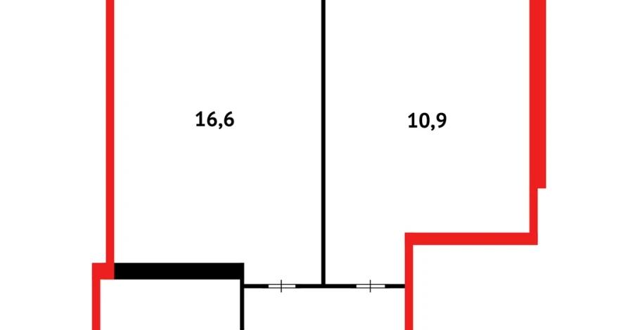 1-комнатная квартира, 37.1 м², 16/16 этаж, ул. Иманбаевой