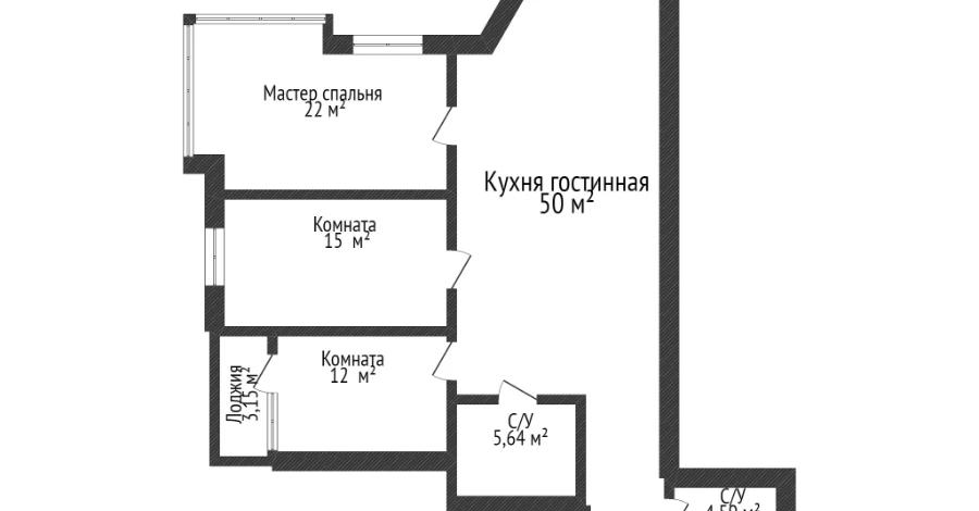 4-комнатная квартира, 112 м², 7/13 этаж, Азаттык 72-а