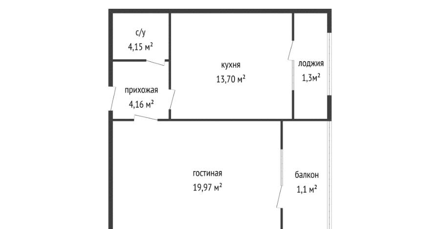 2-комнатная квартира, 48 м², 3/5 этаж, Карасу 28 — рядом 64 школа садик