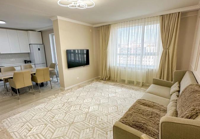 2-комнатная квартира · 77 м² · 12/15 этаж, Егизбаева 5