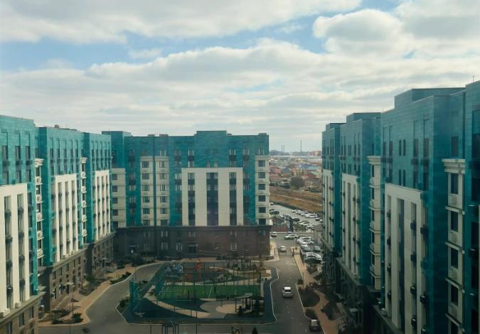 3-комнатная квартира, 98.2 м², 9/9 этаж, мкр Нурсая, Абулхайыр хана 74-1