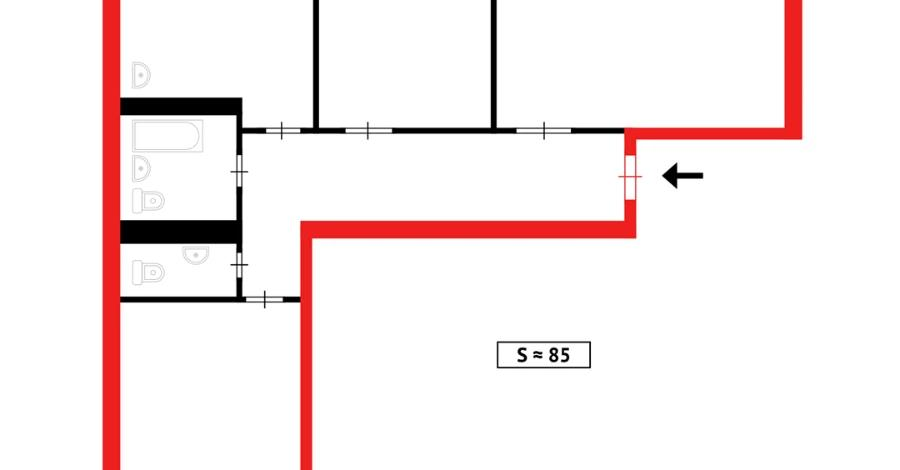 3-комнатная квартира · 86 м² · 5/5 этаж, мкр Юго-Восток, Мкр Степной 2 14/5