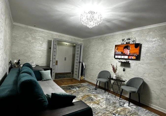 2-комнатная квартира · 51.4 м² · 1/5 этаж, мкр 8, Мкр 8 Алии Молдагуловой — Напротив Шератона