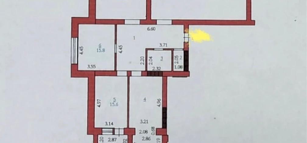 4-комнатная квартира · 172 м² · 1/8 этаж, Санкибай Батыра 28в/4