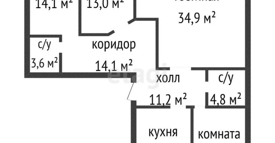 4-комнатная квартира · 137 м² · 5/9 этаж, мкр. Алтын орда 360