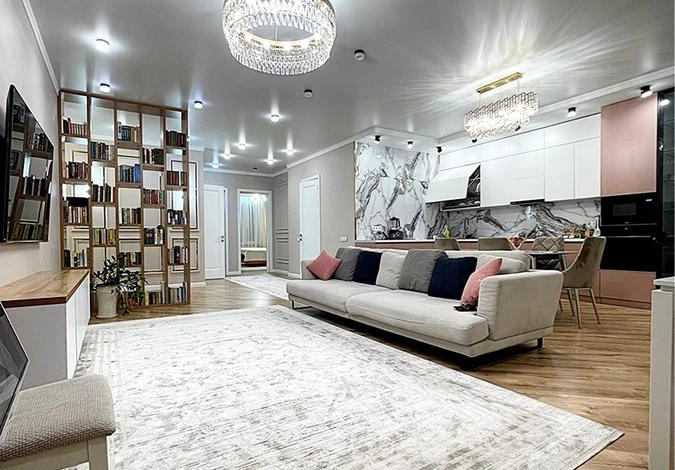 3-комнатная квартира · 105 м² · 11/16 этаж, Сатпаева — Тлендиева (АДК)