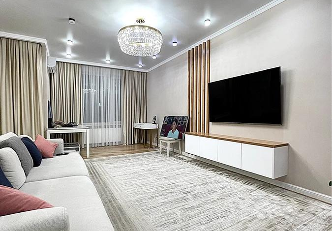 3-комнатная квартира · 105 м² · 11/16 этаж, Сатпаева — Тлендиева (АДК)