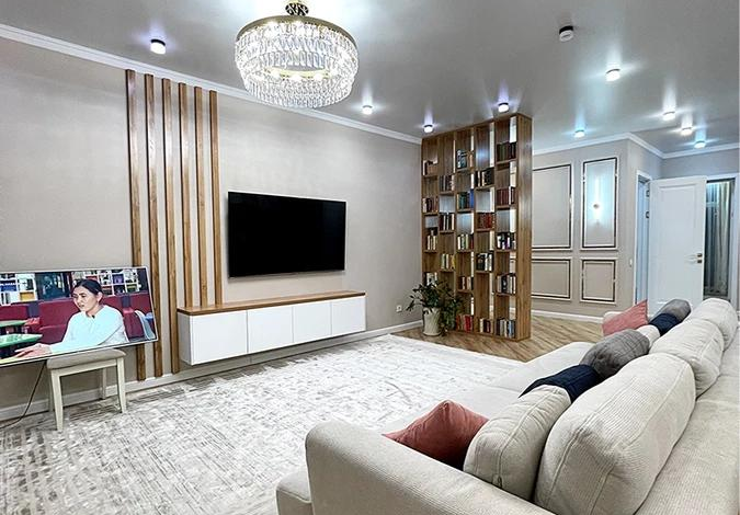 3-комнатная квартира · 105 м² · 11/16 этаж, Сатпаева — Тлендиева (АДК)