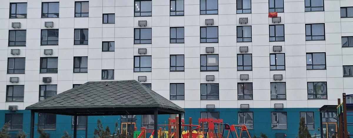 1-комнатная квартира · 45.4 м² · 1/5 этаж, Басаркобыз 1/15 — Саина - Мөңке би