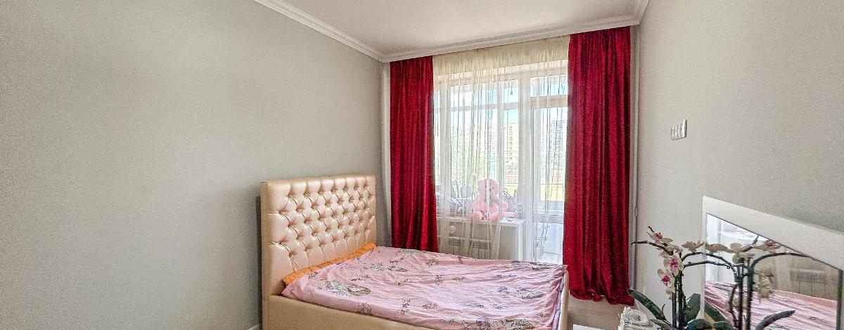 3-комнатная квартира · 100 м² · 6/7 этаж, Тыныбаева 6 — Бизнес класс, потолки 3м