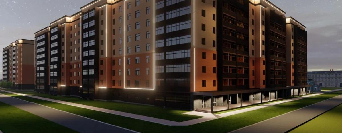 2-комнатная квартира · 67.66 м² · 3/9 этаж, 70-й квартал — Нурсултана Назарбаева