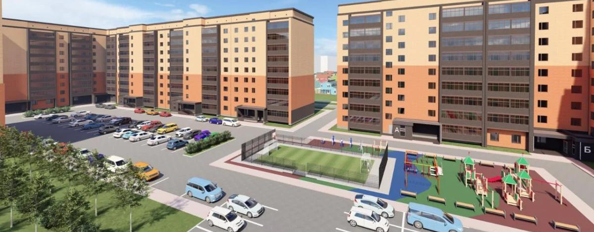 2-комнатная квартира · 67.66 м² · 3/9 этаж, 70-й квартал — Нурсултана Назарбаева