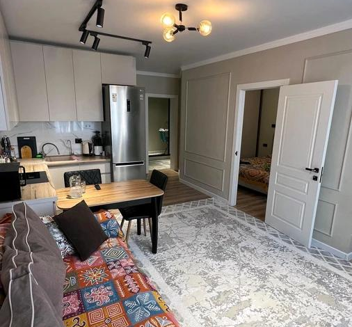 2-комнатная квартира · 55 м² · 5/9 этаж, мкр Думан-2, Райымбек батыра 285 — Напротив Магнума, жк Нурия