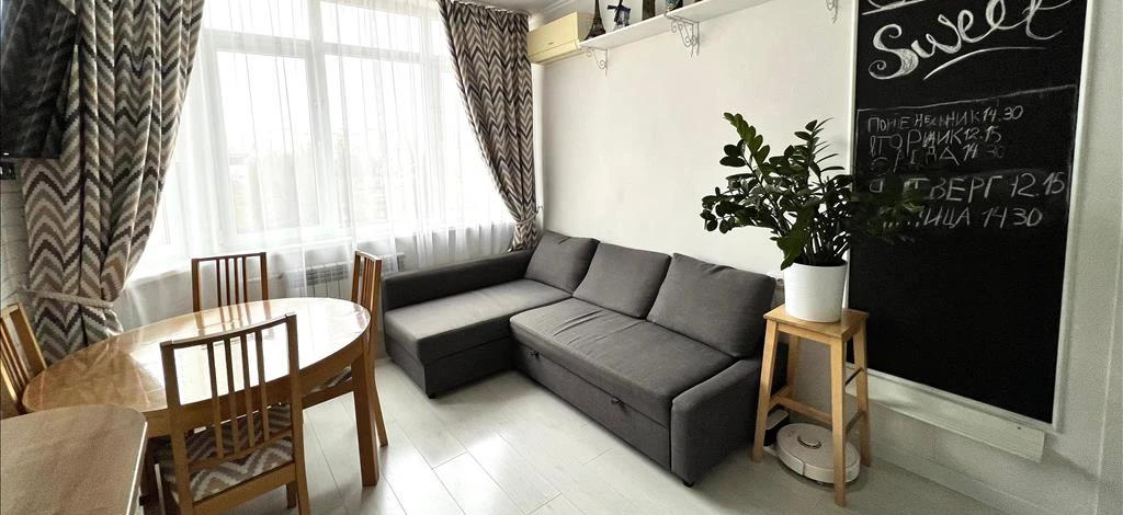 1-комнатная квартира · 40 м² · 6/6 этаж, мкр Аксай-4