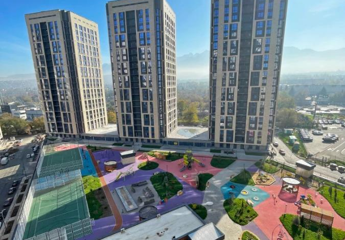 4-комнатная квартира · 110.1 м² · 19/20 этаж, Гагарина 310/9 — Аль-Фараби