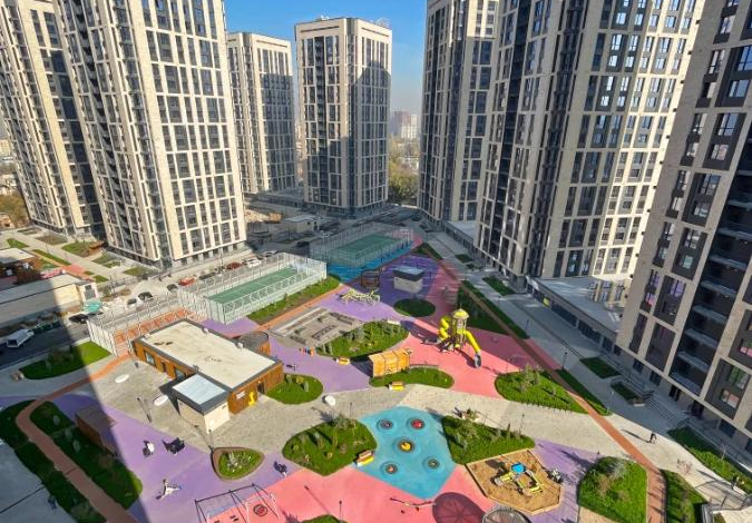 4-комнатная квартира · 110.1 м² · 19/20 этаж, Гагарина 310/9 — Аль-Фараби