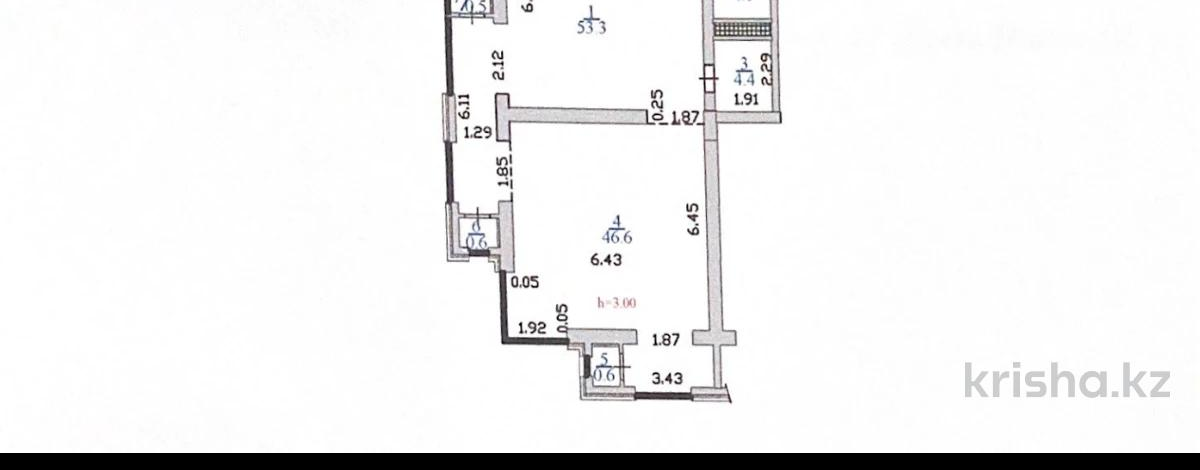 4-комнатная квартира · 110.1 м² · 19/20 этаж, Гагарина 310/9 — Аль-Фараби