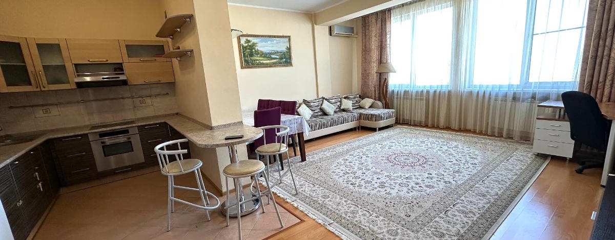 2-комнатная квартира · 77.6 м² · 12/13 этаж, мкр Керемет 5 к43 — проспект Сакена Сейфуллина